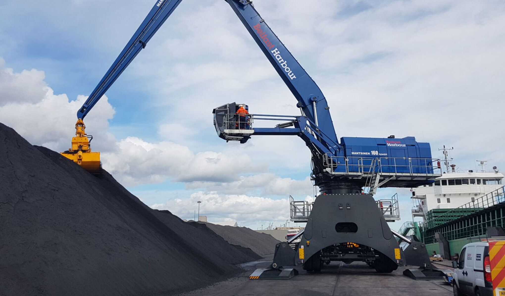 Image of Hydraulic Cranes / Port Cranes from the Mantsinen Crane Range