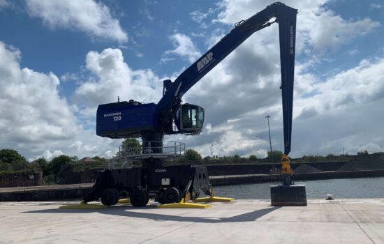 Mantsinen 120M at Port of Garston